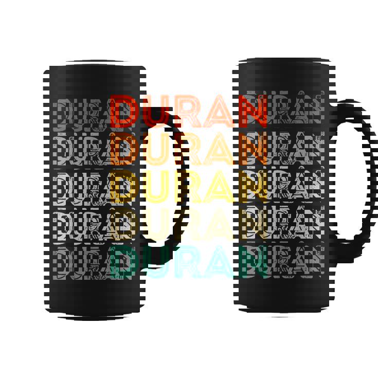 Love Heart Duran ヴィンテージスタイル ブラック デュラン コーヒーマグ