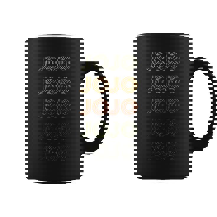 Love Heart Jojo グランジ ビンテージスタイル ブラック ジョジョ コーヒーマグ