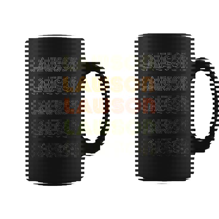 Love Heart Lawson グランジヴィンテージスタイル ブラック ローソン コーヒーマグ