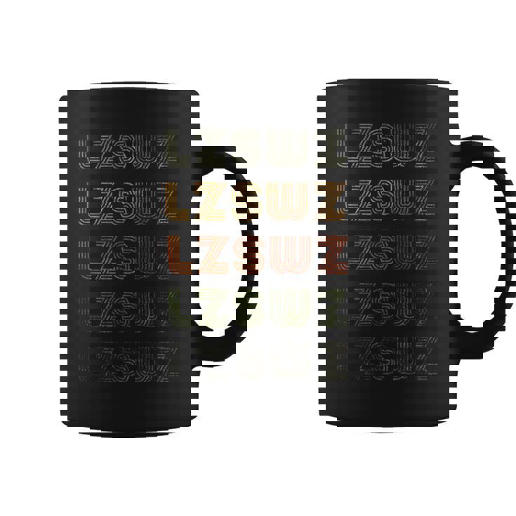 Love Heart Lzswz グランジ ビンテージスタイル ブラック Lzswz コーヒーマグ