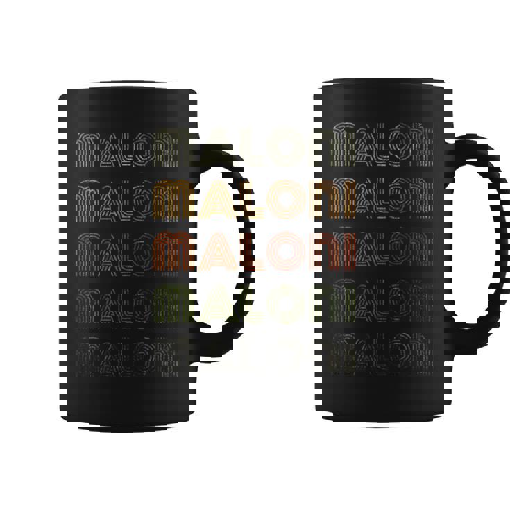 Love Heart Maloni グランジ ビンテージスタイル ブラック マローニ コーヒーマグ