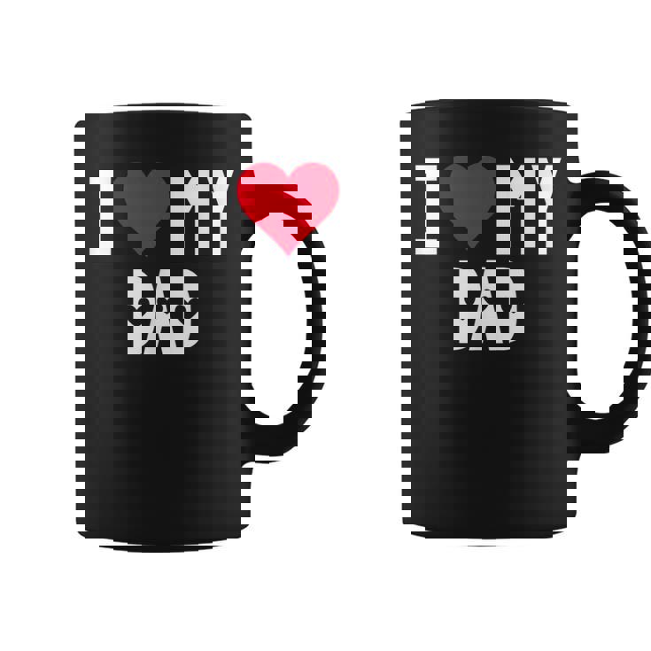 I Love My Dad シャツ I Heart Dad Love Dad コーヒーマグ