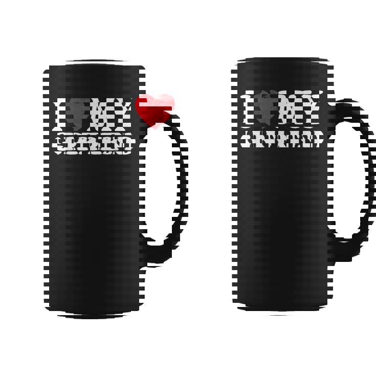 I Love My Girlfriend I Heart My Gf バレンタインデー コーヒーマグ