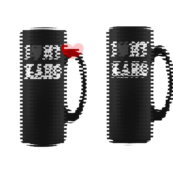 I Love My Kaho カホ大好き コーヒーマグ