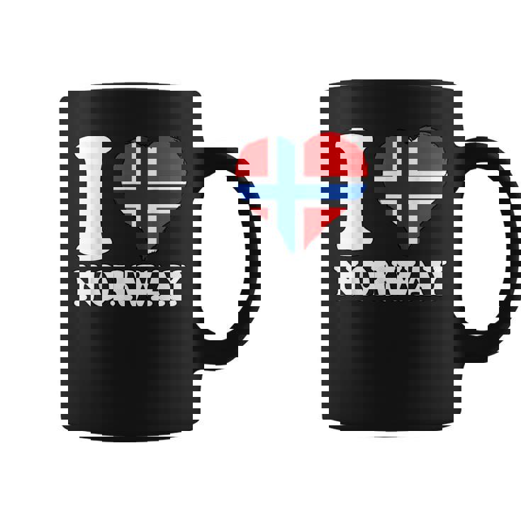 I Love Norwegian Pride ノルウェーのルーツ ノルウェー国旗 コーヒーマグ