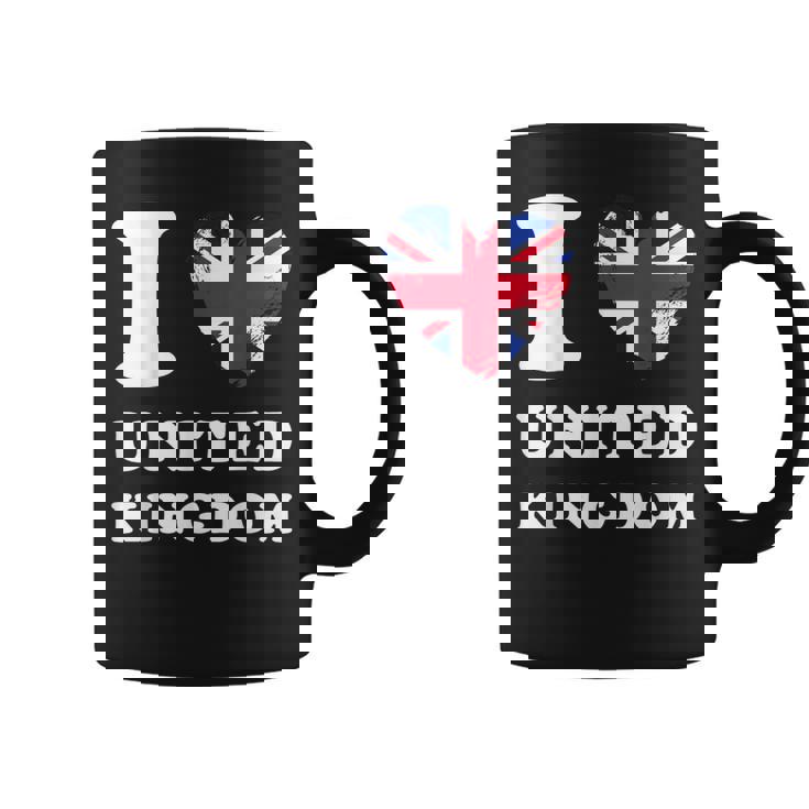 I Love United Kingdom ハートフラッグ イギリス Uk グレートブリテン コーヒーマグ