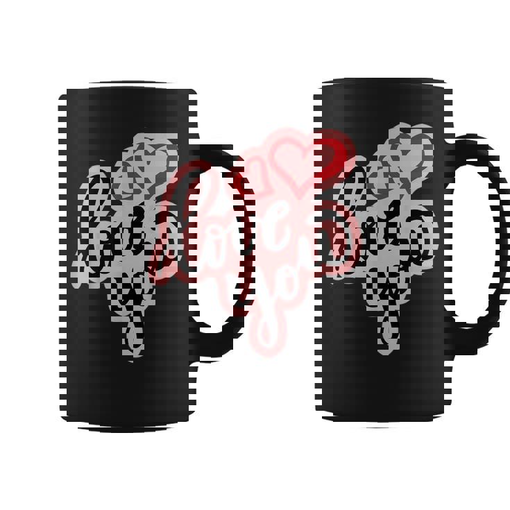 Love You Heart バレンタインデー 好きな人 パートナー 愛 コーヒーマグ