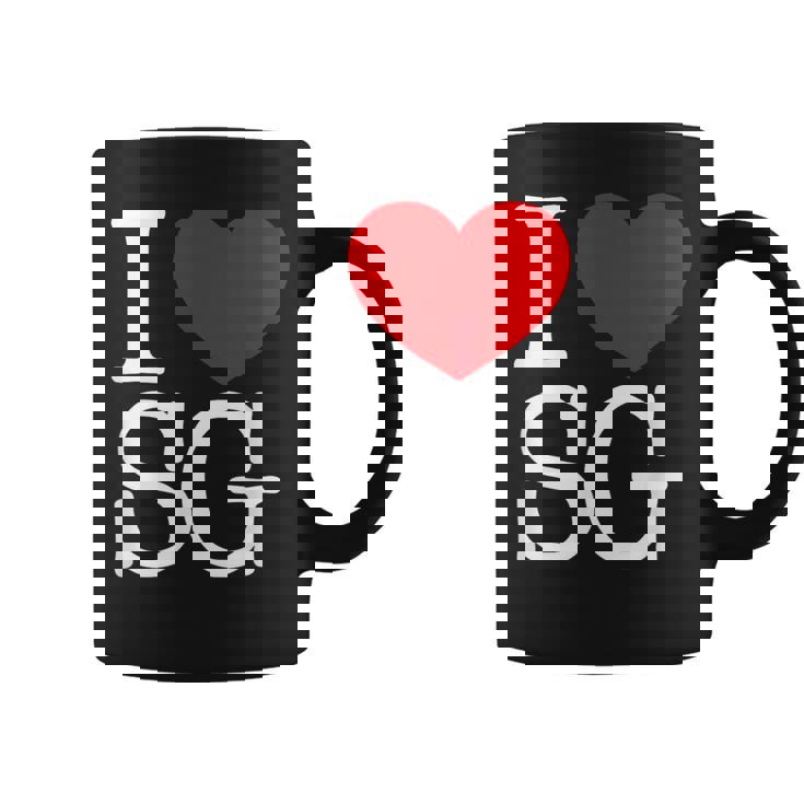 I Love ハートg コーヒーマグ