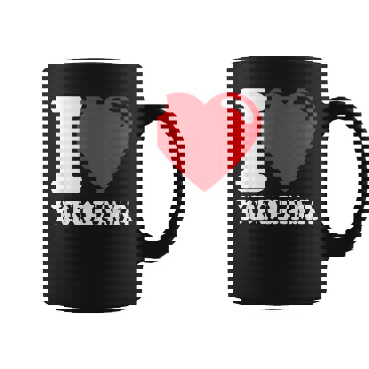 I Love 横浜市 日本文化 美しい日本 横浜大好き コーヒーマグ