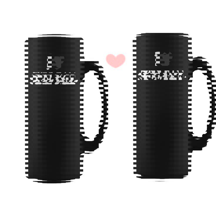 I Lovekee-Ball I Heart スキーボール コーヒーマグ