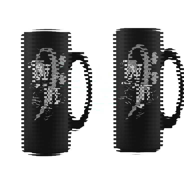 Low Life 低音記号 面白い マーチング ブラスバンド 音符 コーヒーマグ