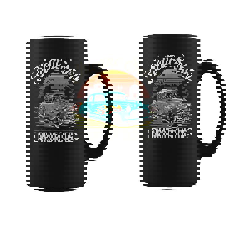 Lowrider Chicano Oldies カーデザイン クール クラシックカー コーヒーマグ