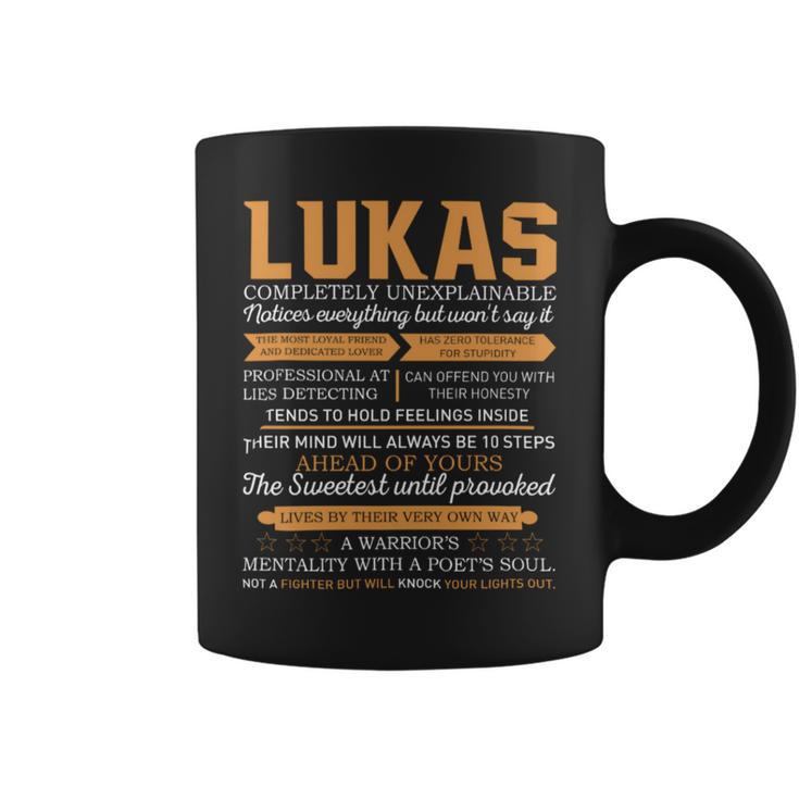 Lukas Completely Unexplainable Notices Everything But Won’T Say It Name Coffee Mug