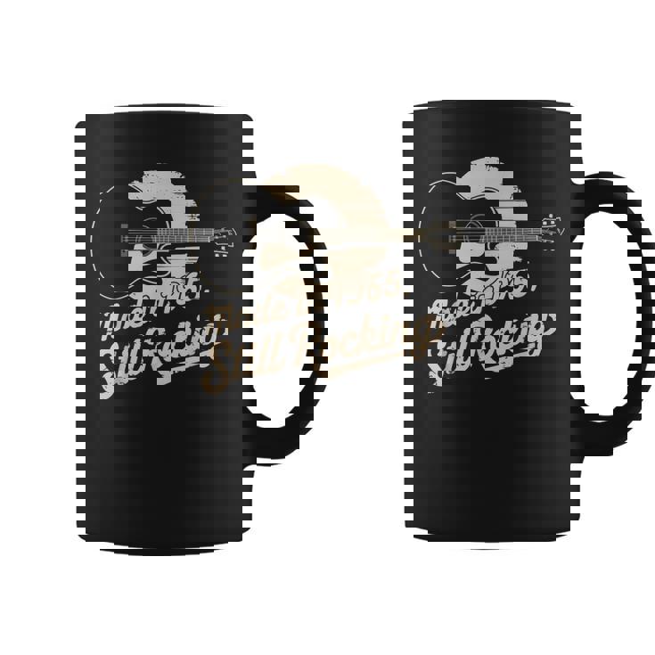 Made In 1965Till Rocking ビンテージ ギター音楽 コーヒーマグ