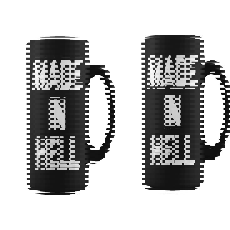 Made In Hell 面白いことわざ皮肉なノベルティ クール コーヒーマグ