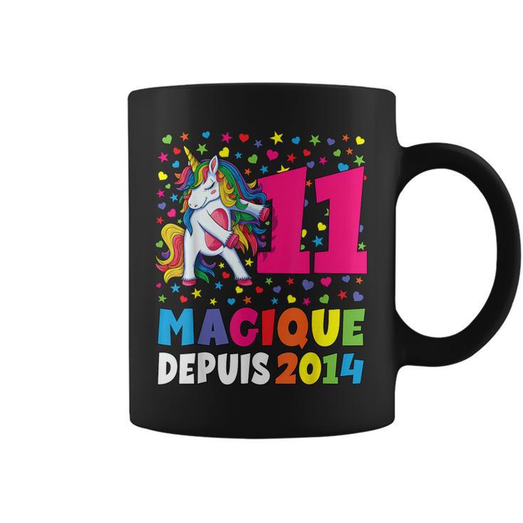 Magique Depuis 2014 Licorne Cadeaux D'anniversaire 11 Ans Tasse