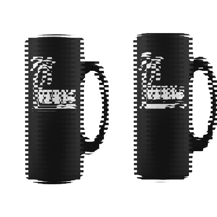 Mahalo サンクス ハワイ ヤシの木 ビーチ ホリデーギフト サンサーフ コーヒーマグ