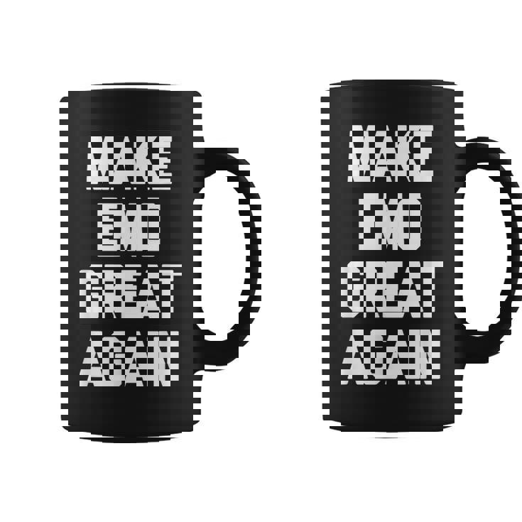 Make Emo Great Again インディーズミュージックエモ コーヒーマグ