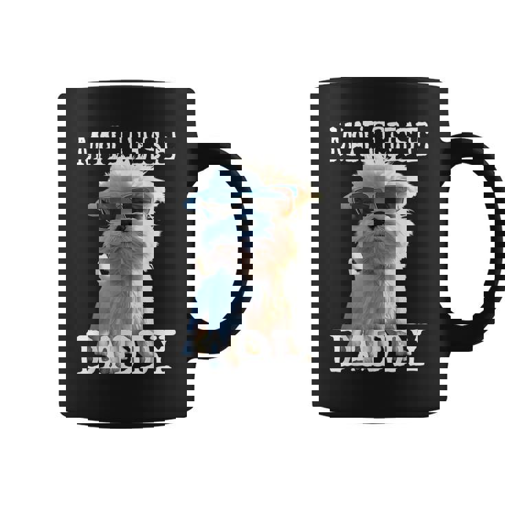 Maltese Daddyマルチーズ お父さん 犬 お父さん 父の日 お父さん スウィート・マルチーズ コーヒーマグ