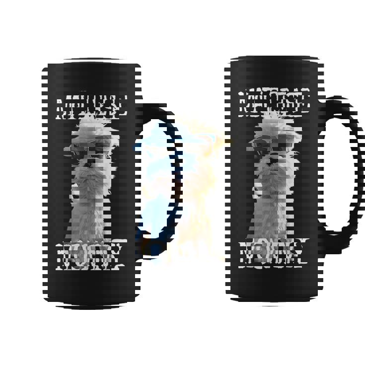 Maltese Mommyマルチーズ ママ 犬 お母さん 母の日 お母さん スウィート・マルチーズ コーヒーマグ