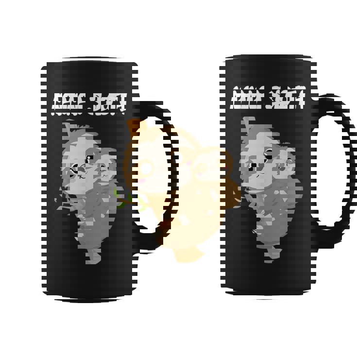 Mamá Perezosa Madre Perezosa En El Día De La Madre Taza de café