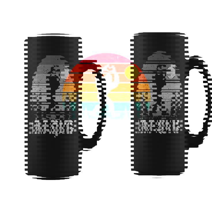 Mama Squatch Bigfoot Mom Sasquatch Family Matching Costume Coffee Mug