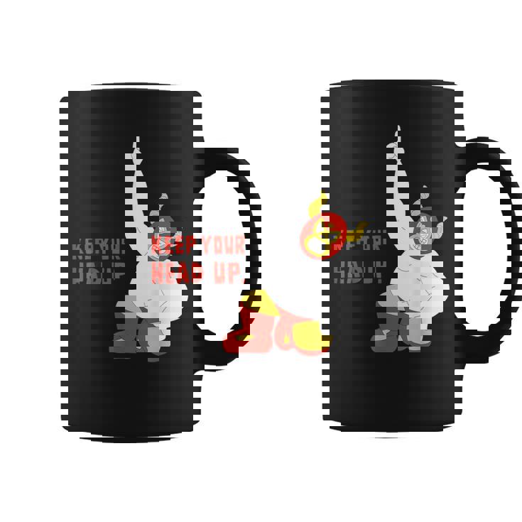 Maskman Istrongest マスクマン Keep Your Head Up レスリング コーヒーマグ