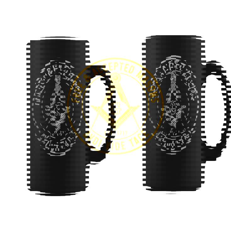 Mason Freemason フリーメイソン シンボル スクエア&コンパス シュライナー コーヒーマグ