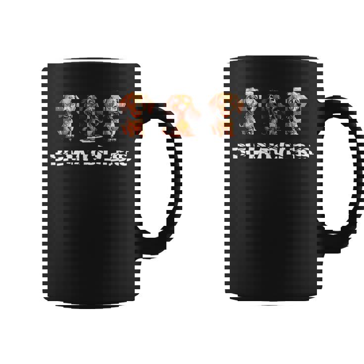 Be Matchless ファニー・ダックスフンド コーヒーマグ