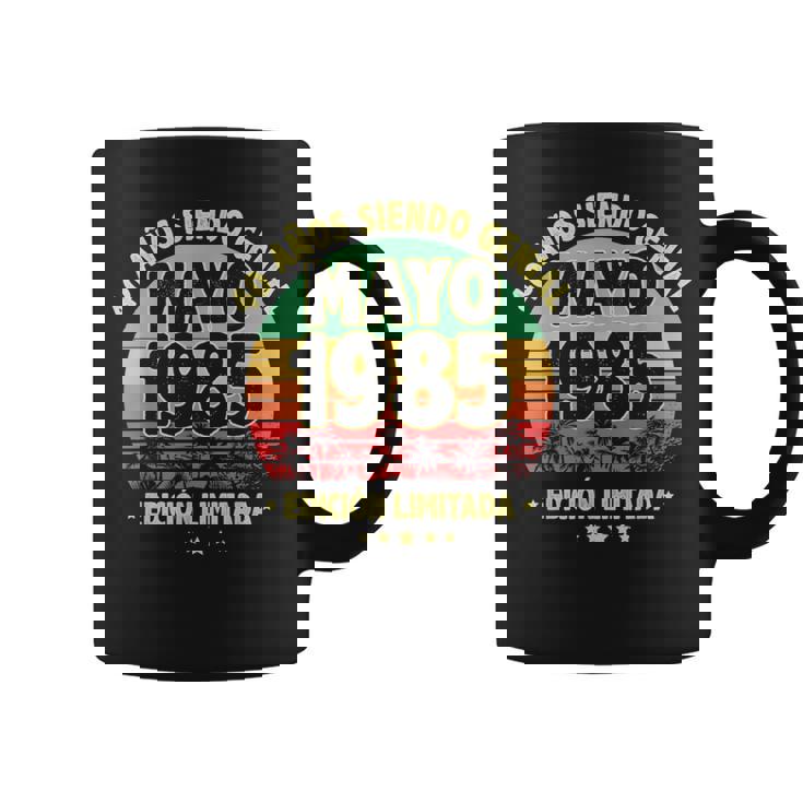 Mayo 1985 40 Años Hombre Cumpleaños Regalo Mayo 1985 Taza de café