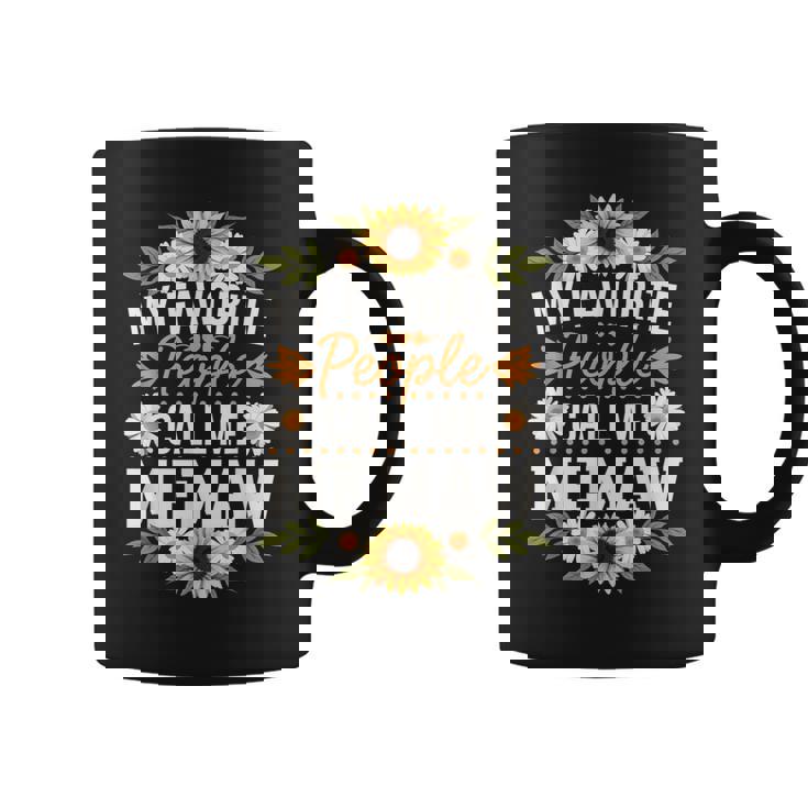 Meemaw ひまわり 好きな人 Call Me Meemaw コーヒーマグ