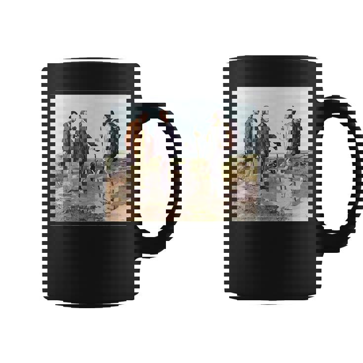 The Meeting Bonjour Monsieur Courbet ギュスターヴ・クールベ作 コーヒーマグ