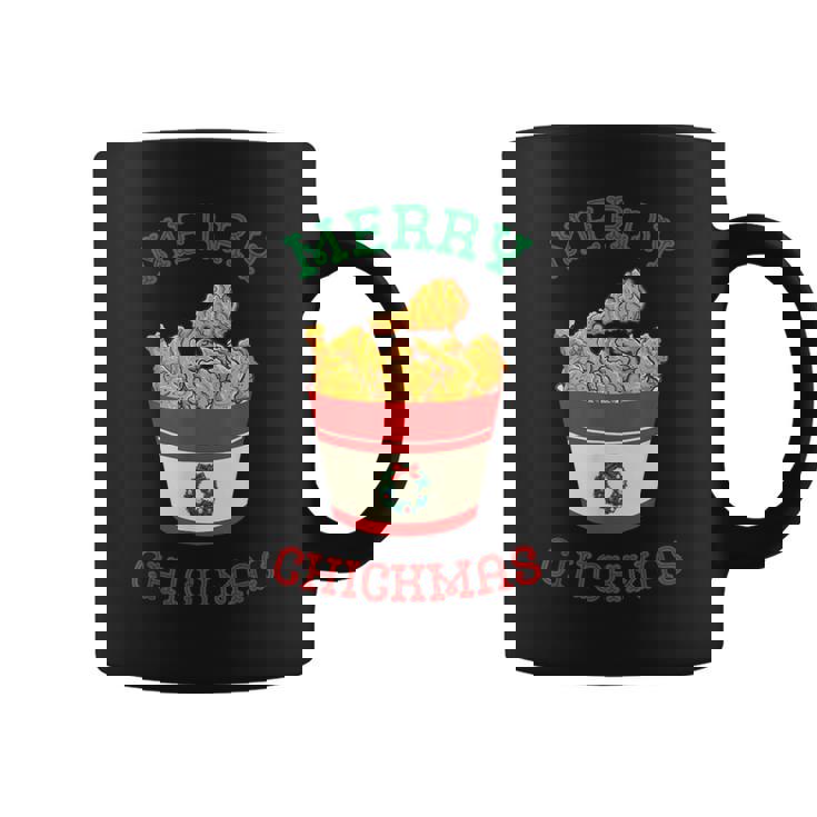 Merry Chickmas フライドチキン 面白い クリスマス フライドチキン コーヒーマグ