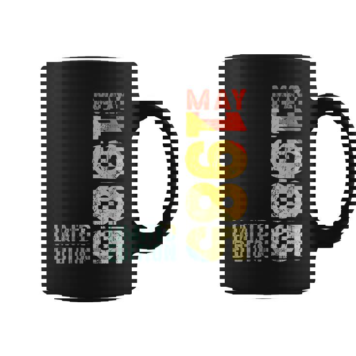 Mes Mayo 1985 Año 1985 Retro 1985Intage 1985 Desde 1985 Cuello Taza de café