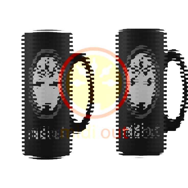 Midi Out 5極 Din オーディオシンセサイザー ヴィンテージステレオ コーヒーマグ