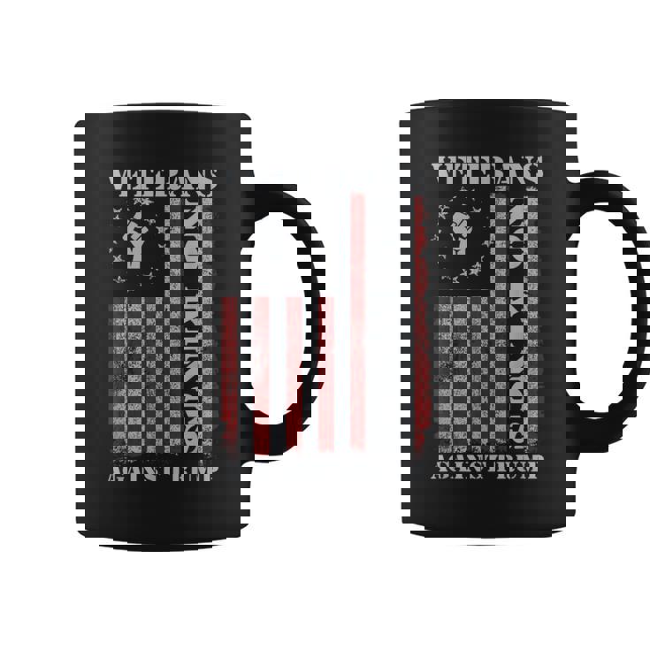 Military Veterans Protest Usa Flag No Kings America Protest Coffee Mug