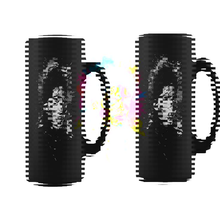 Mj Bad World 白黒スプラッター コーヒーマグ