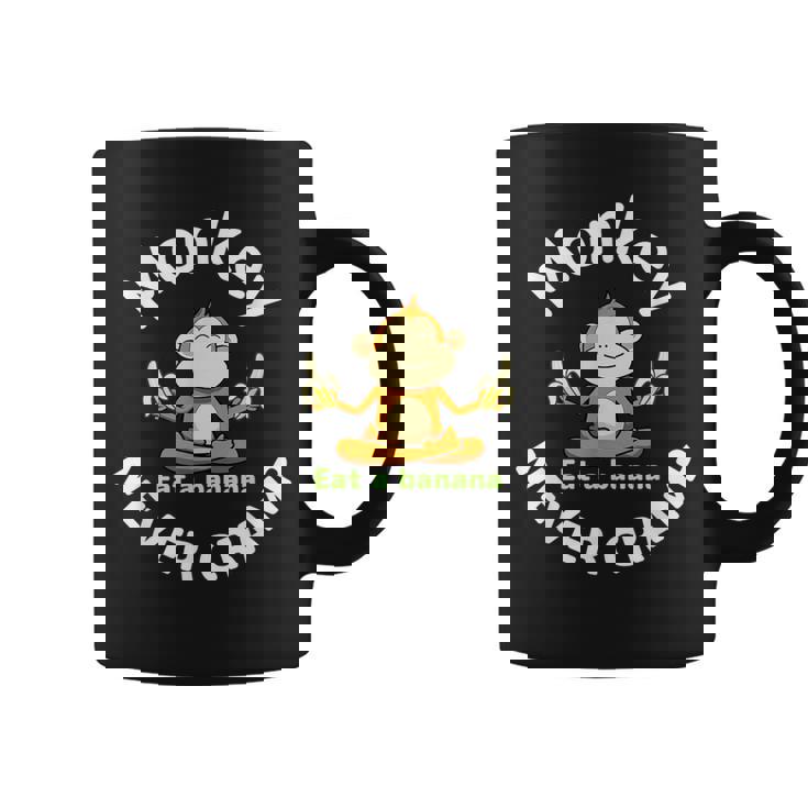 Monkey Never Cramp Eat A Banana コーヒーマグ