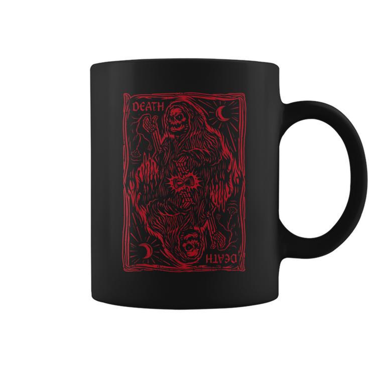 Mort Enfer Illustration atan Diable Rouge Cadeau Tasse