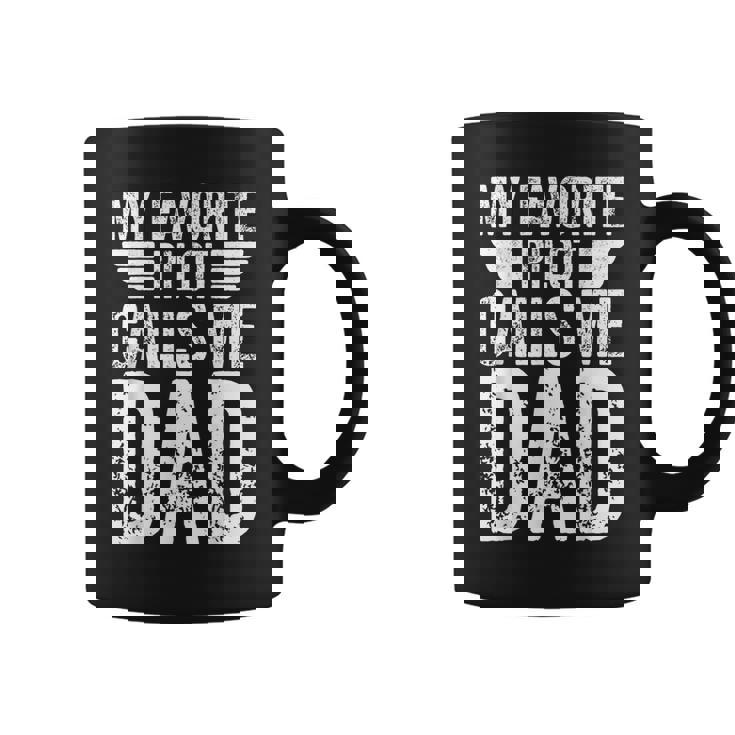 My Favorite Pilot Calls Me Dad シャツ ファニーアビエイター コーヒーマグ