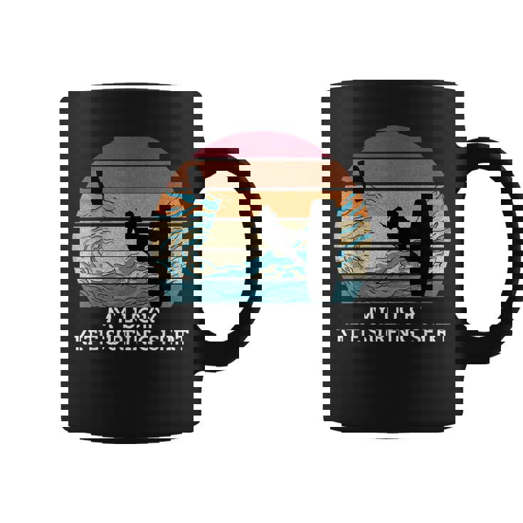 My Lucky Kite サーフィンシャツ ヴィンテージ サンセット ビーチ コーヒーマグ