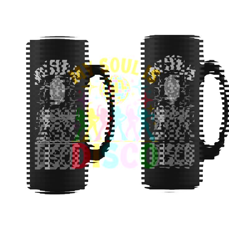 Myoul Is Disco ヴィンテージ 70年代 ダンシング レトロ ダンスミュージック コーヒーマグ