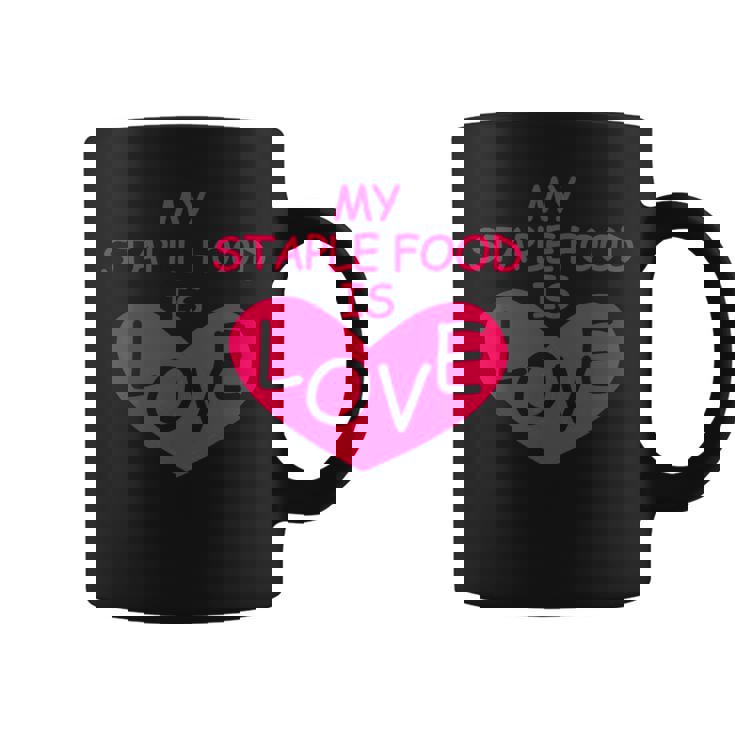 Mytaple Food Is Love コーヒーマグ