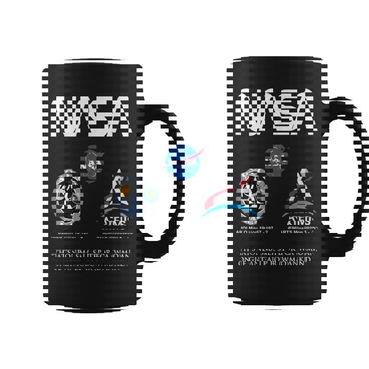 Nasa アポロ アルテミス ミッション ワーム バッジ ロゴ コーヒーマグ