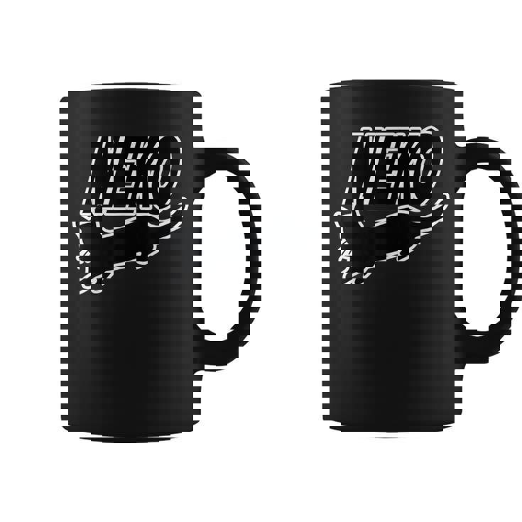 Neko 猫 ねこ《パロディ ブランド ロゴ》【変なtシャツ屋さん】文字 面白い イラスト コーヒーマグ