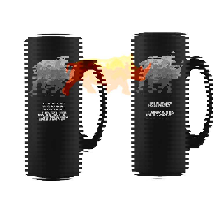 Ngorongoro タンザニア サファリ国立公園 ゲーム リザーブ サイ コーヒーマグ