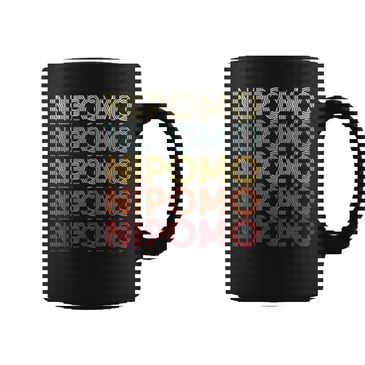 Nipomo California Nipomo Ca Retrointage Text コーヒーマグ