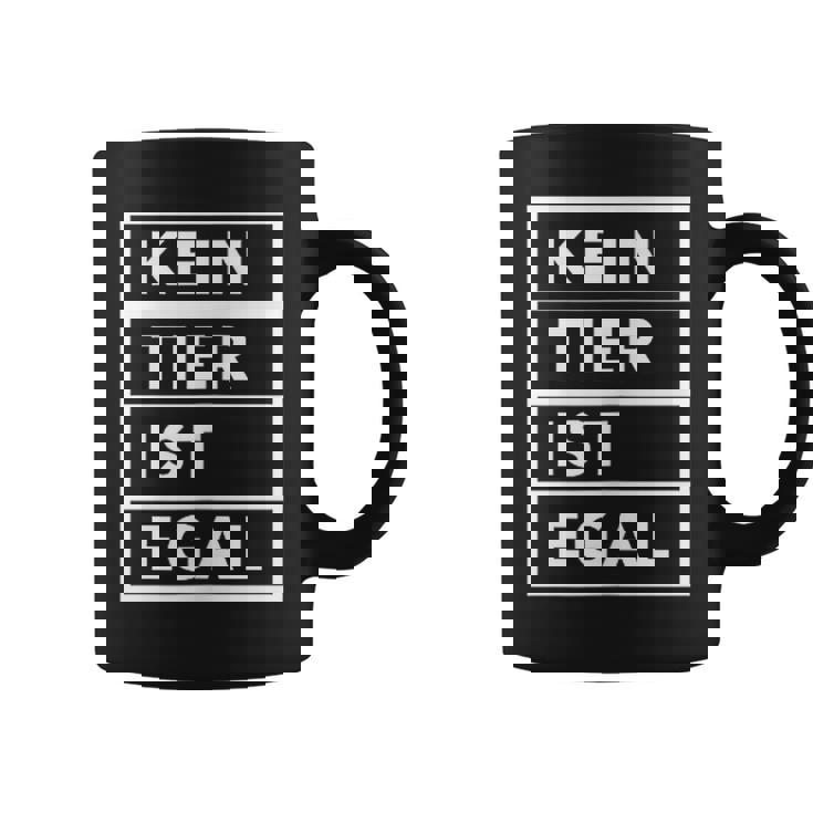 No Animal Is No Matter Animal Protection コーヒーマグ