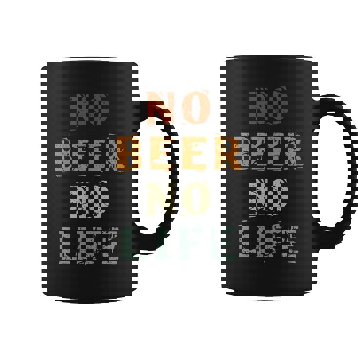 No Beer No Life Lover ファン ビンテージスタイル ラガー ドラフトビール コーヒーマグ