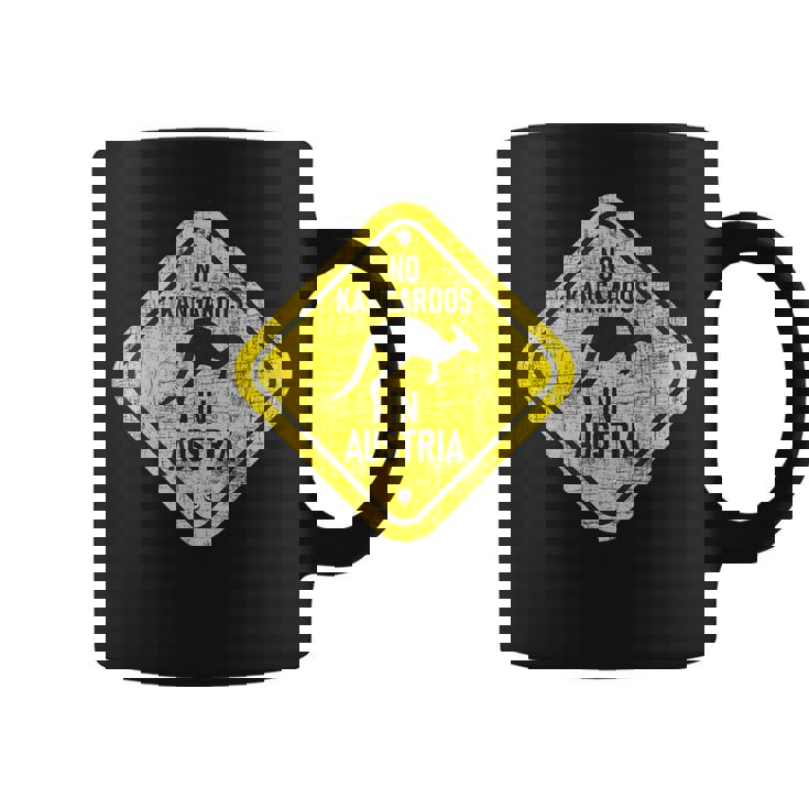 No Kangaroos In Austria 動物飼育係 野生動物 愛好家 コーヒーマグ